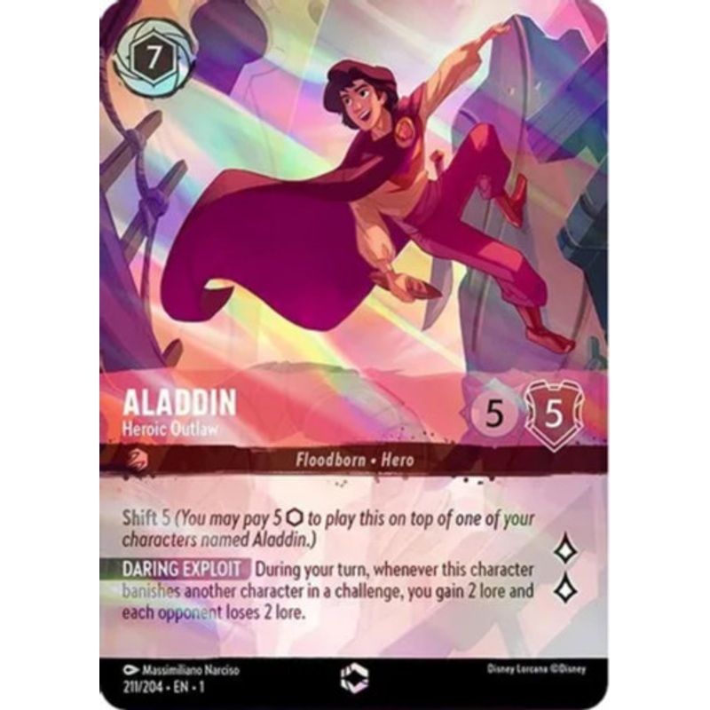 Aladdin, Heroic Outlaw (Enchanted Rare)