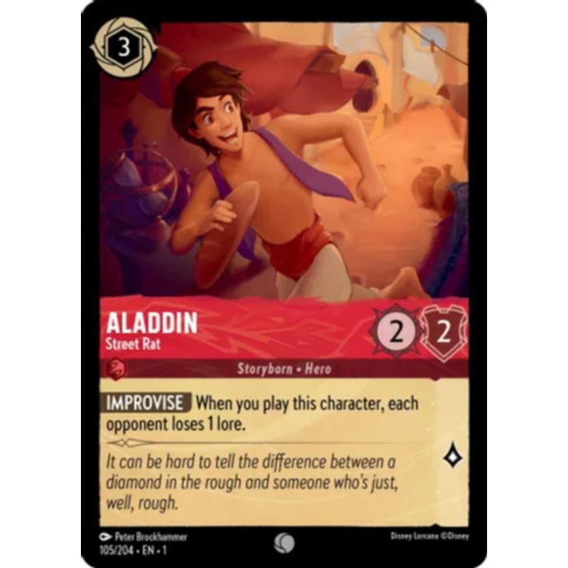 Aladdin - Street Rat (foil)