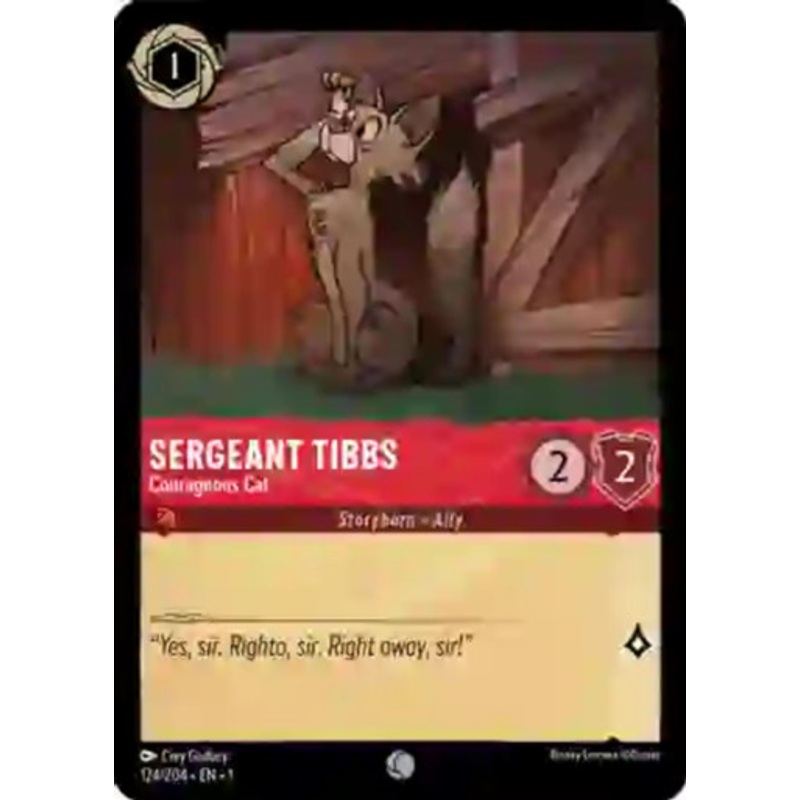 Sergeant Tibbs - Courageous Cat