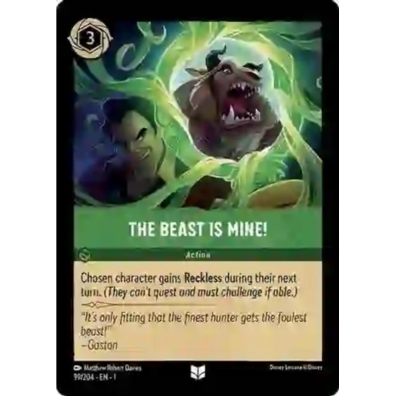 The Beast is Mine!