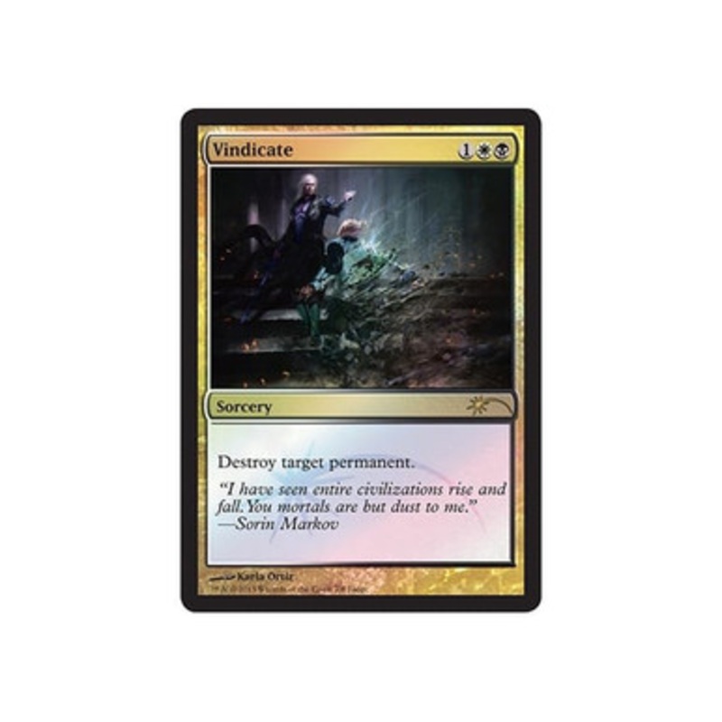 Vindicate (Judge Foil - 2013) | Promotional Cards