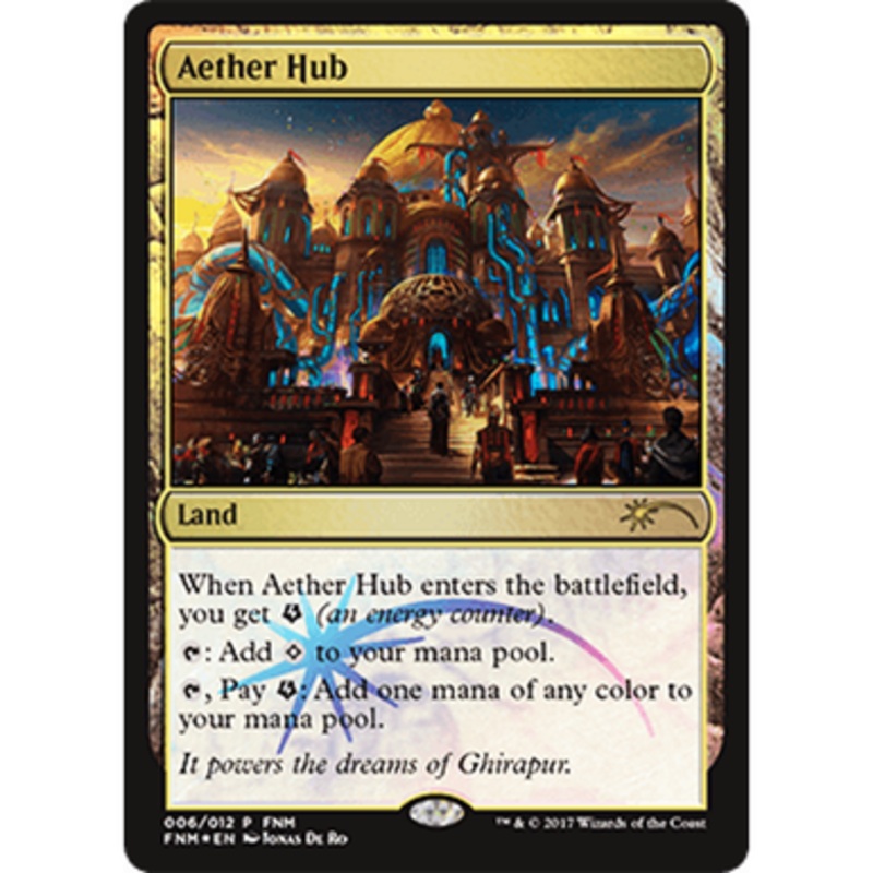 Aether Hub (FNM foil) | Promotional Cards