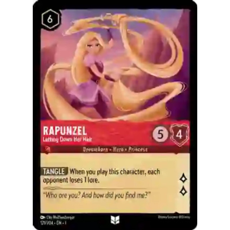 Rapunzel - Letting Down Her Hair