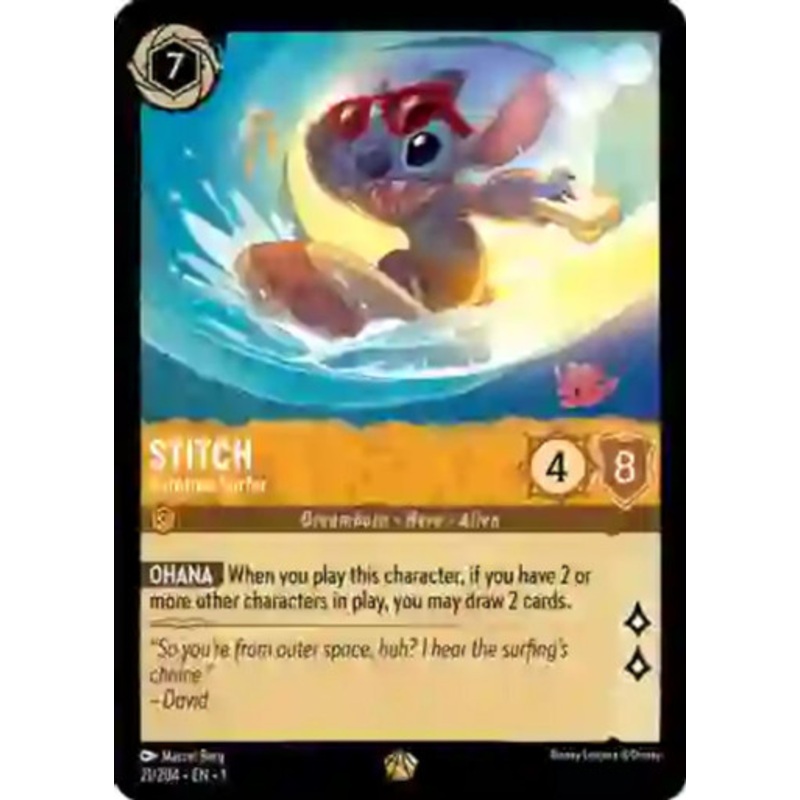 Stitch - Carefree Surfer