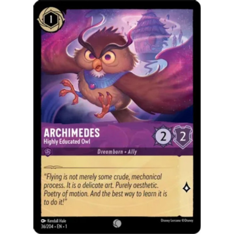 Archimedes - Highly Educated Owl