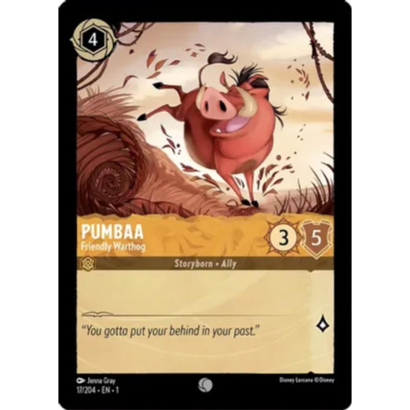 Pumbaa - Friendly Warthog
