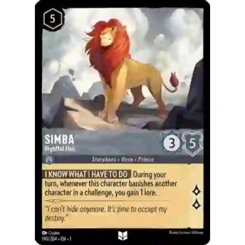 Simba - Rightful Heir (foil)