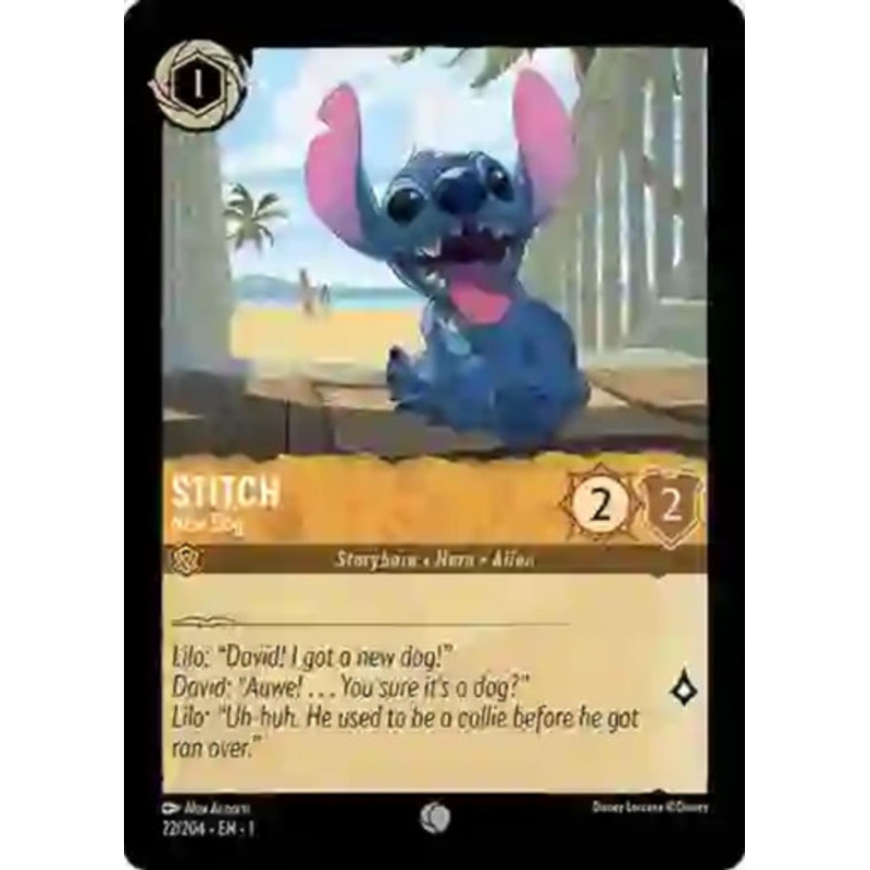 Stitch - New Dog