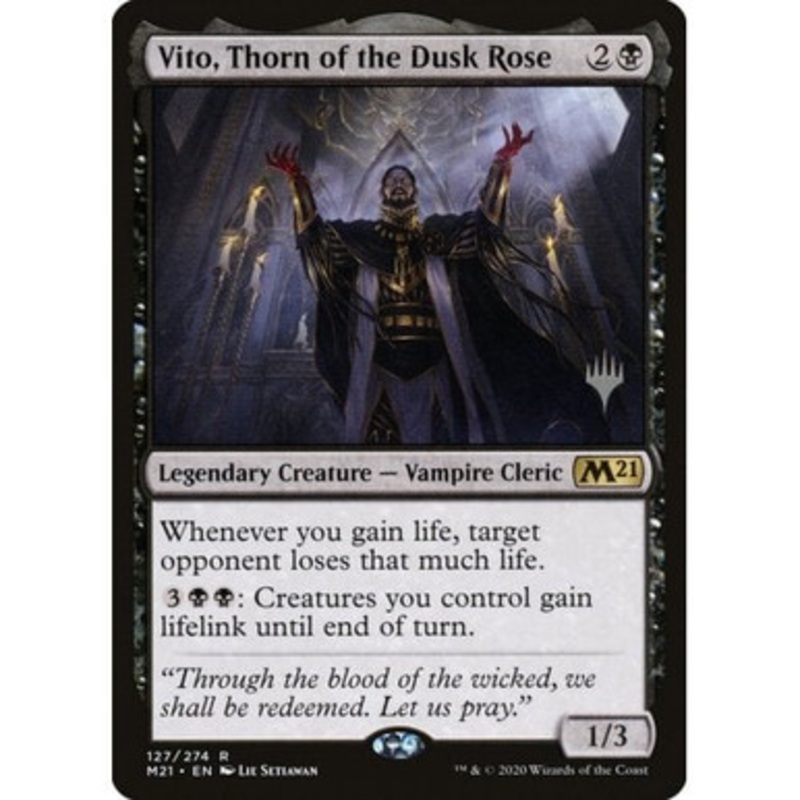 Vito, Thorn of the Dusk Rose (Promo Pack non-foil) | Promotional Cards