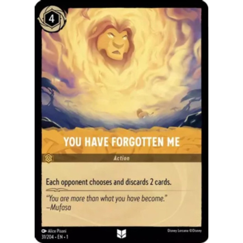 You Have Forgotten Me (foil)