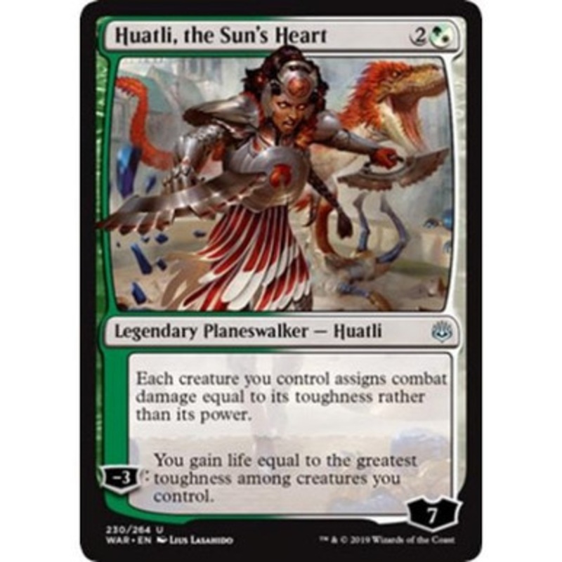 Huatli, the Sun's Heart | War of the Spark