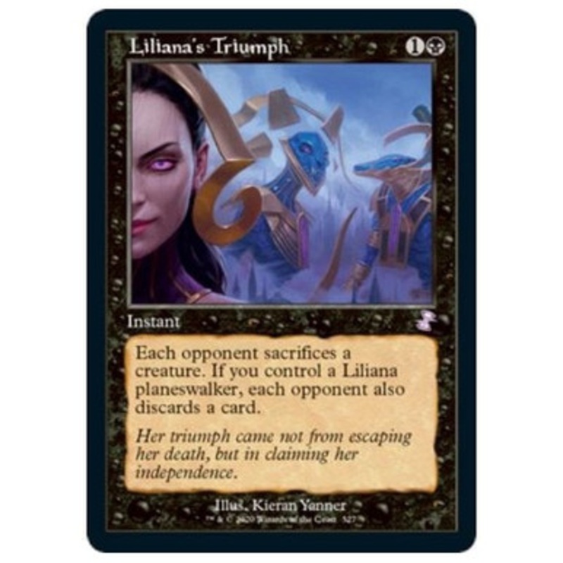 Liliana's Triumph (foil) | Time Spiral Remastered