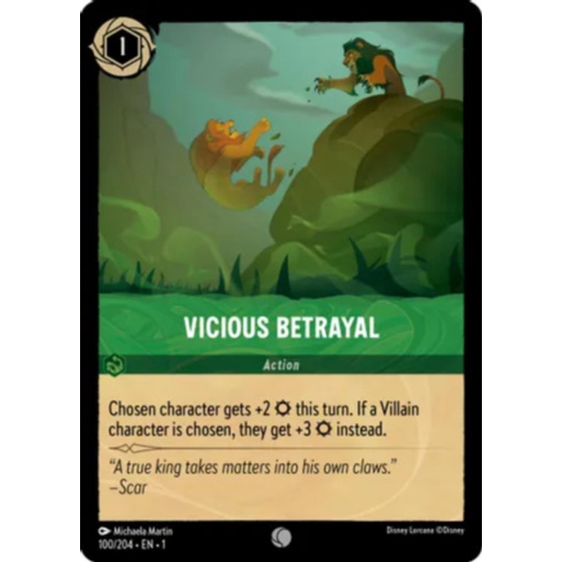 Vicious Betrayal (foil)