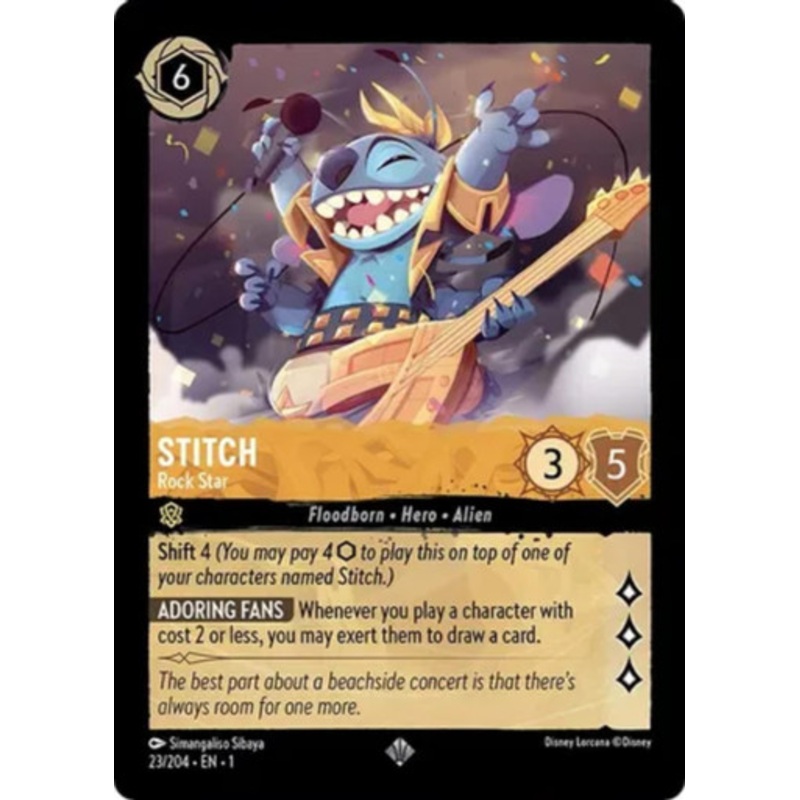 Stitch - Rock Star