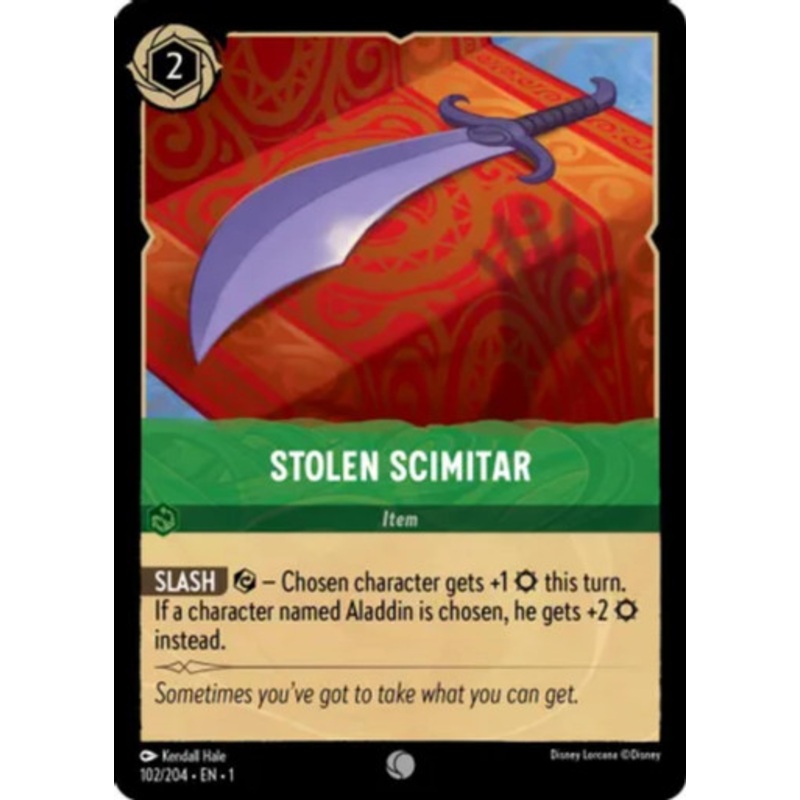 Stolen Scimitar (foil)