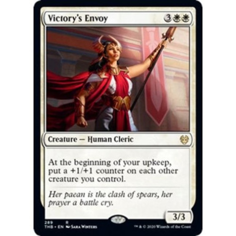 Victory's Envoy (Theme Booster Card) | Theros Beyond Death