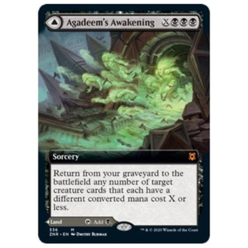 Agadeem's Awakening // Agadeem, the Undercrypt (Extended Art) | Zendikar Rising