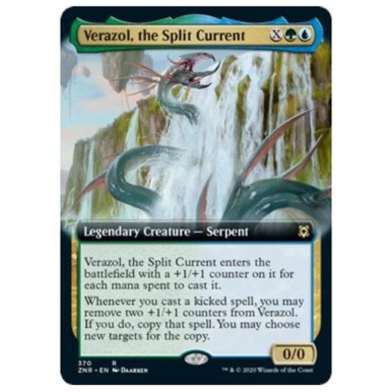 Verazol, the Split Current (Extended Art) | Zendikar Rising