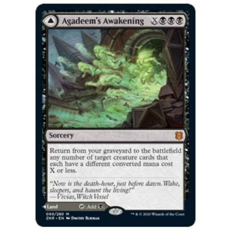 Agadeem's Awakening // Agadeem, the Undercrypt (foil) | Zendikar Rising