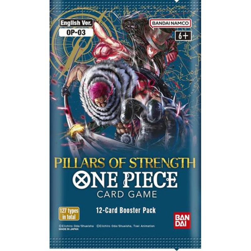 One Piece Card Game: Booster Pack - Pillars of Strength (OP-03)