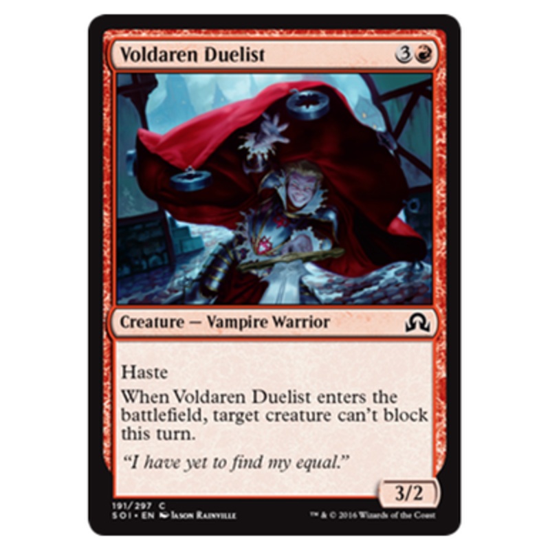 Voldaren Duelist (foil) | Shadows over Innistrad