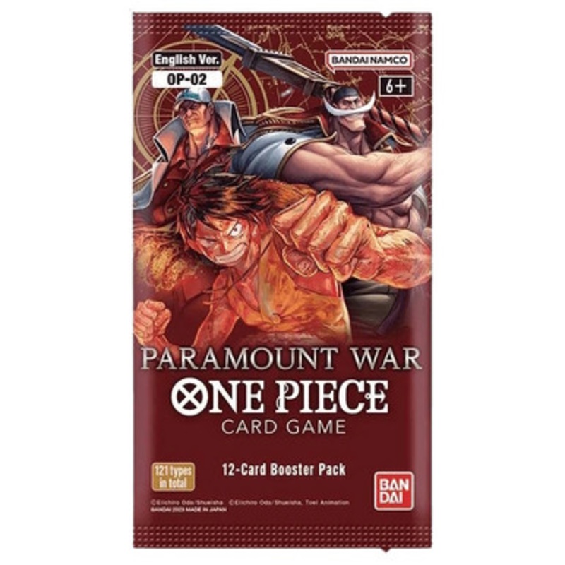 One Piece Card Game: Booster Pack - Paramount War [OP-02]