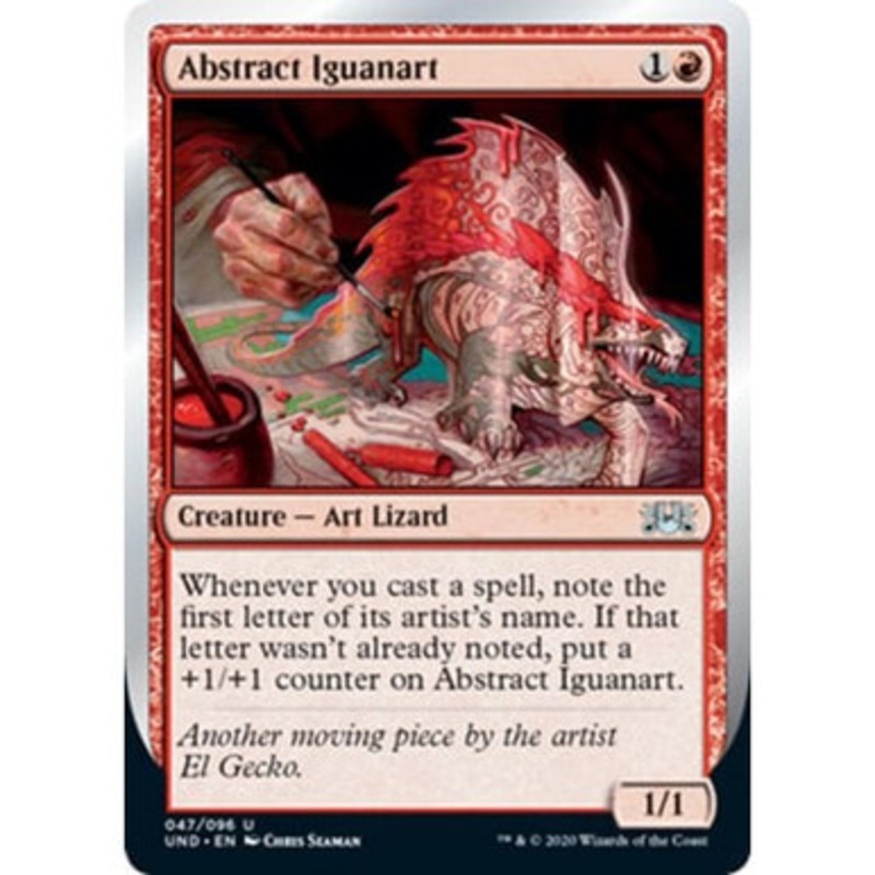 Abstract Iguanart | Unsanctioned