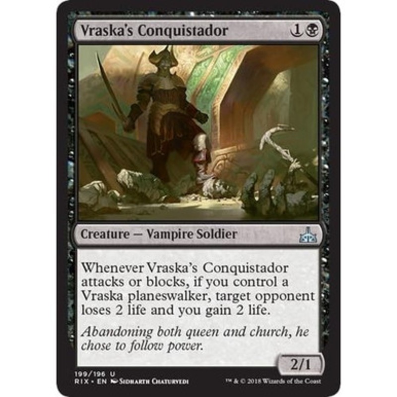 Vraska's Conquistador (Planeswalker Deck Card) | Rivals of Ixalan