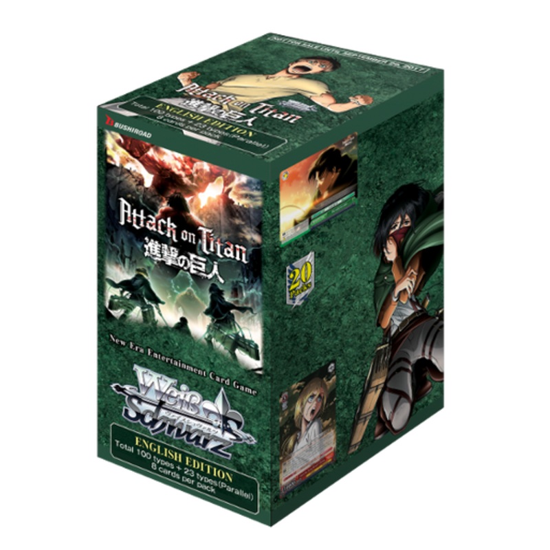 Weiss Schwarz: Attack on Titan  Vol. 2 (Reprint) Booster Box
