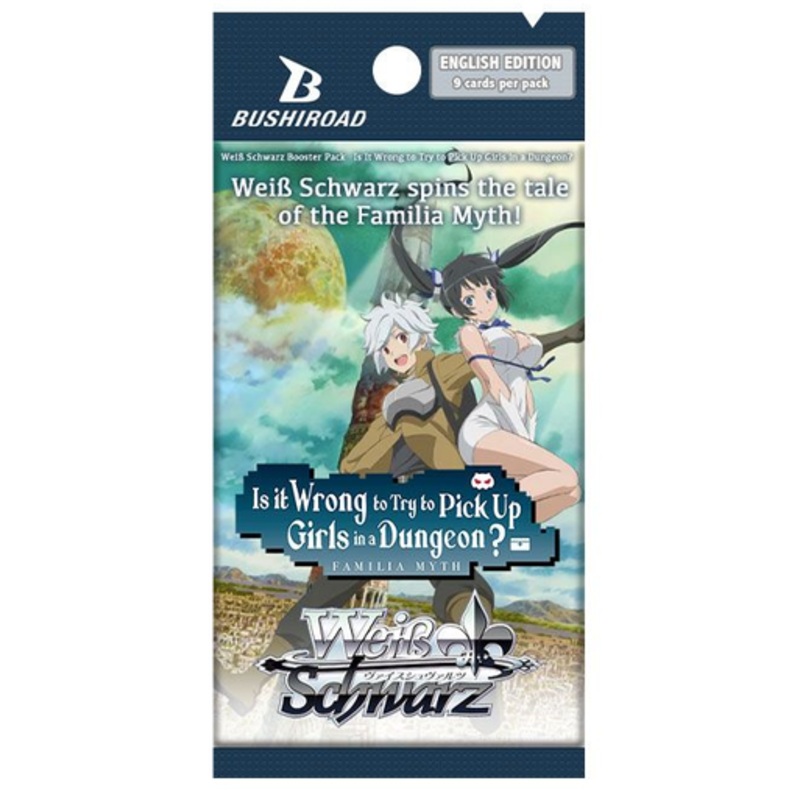 Weiss Schwarz: Is It Wrong To Try To Pick Up Girls In A Dungeon? Booster Pack