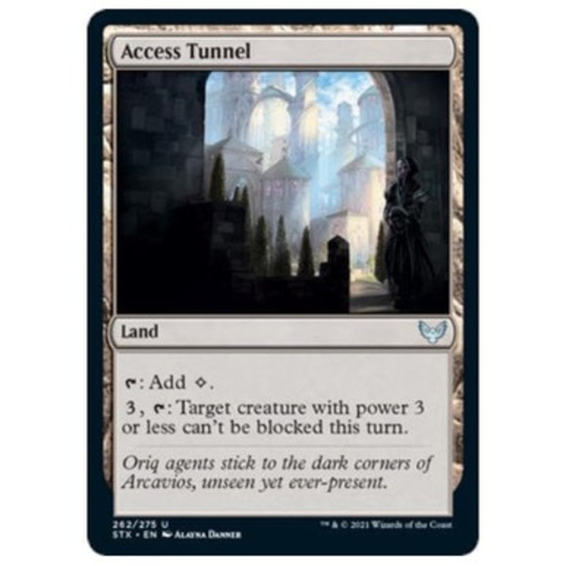 Access Tunnel (foil) | Strixhaven: School of Mages