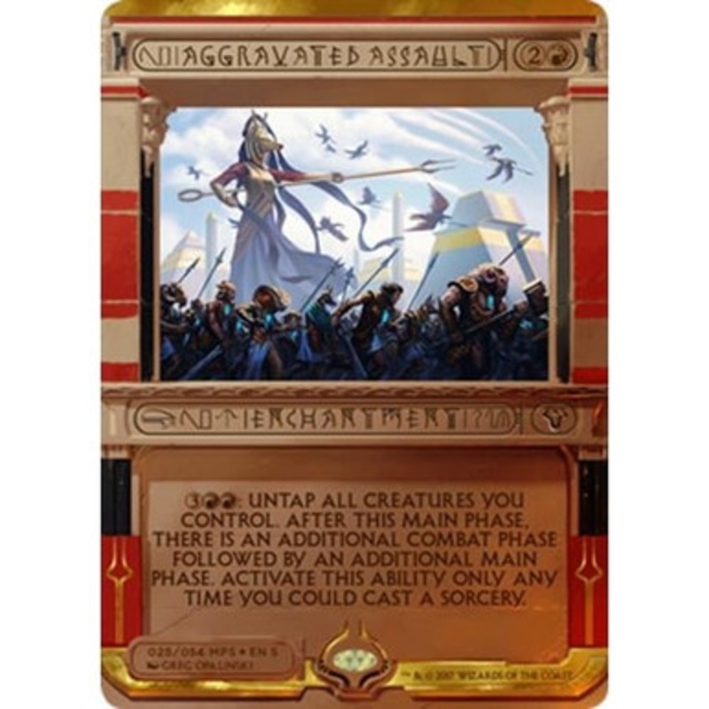Aggravated Assault (Masterpiece Series) | Masterpiece Series - Amonkhet Invocations