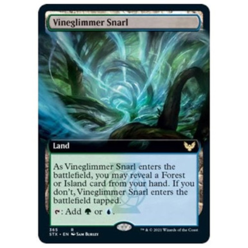 Vineglimmer Snarl (Extended Art) | Strixhaven: School of Mages
