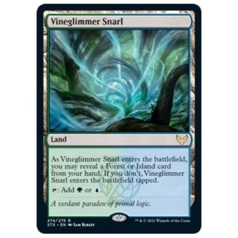 Vineglimmer Snarl (foil) | Strixhaven: School of Mages