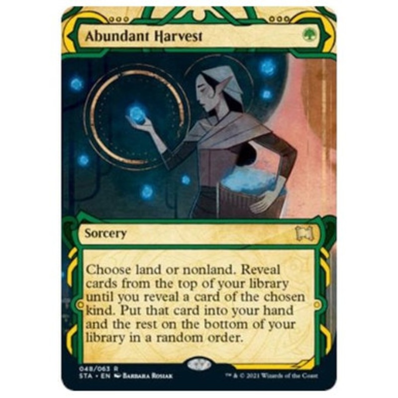 Abundant Harvest (Etched foil) | Strixhaven Mystical Archive
