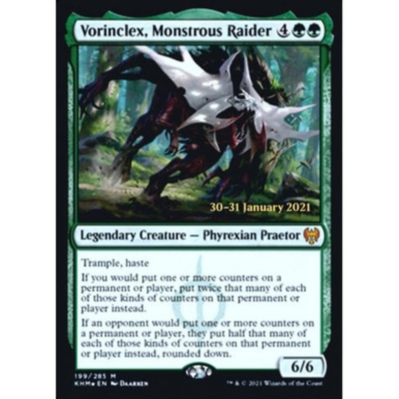 Vorinclex, Monstrous Raider (Kaldheim Prerelease foil) | Kaldheim