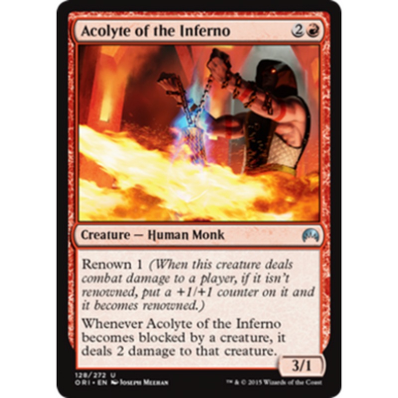 Acolyte of the Inferno (foil) | Magic Origins