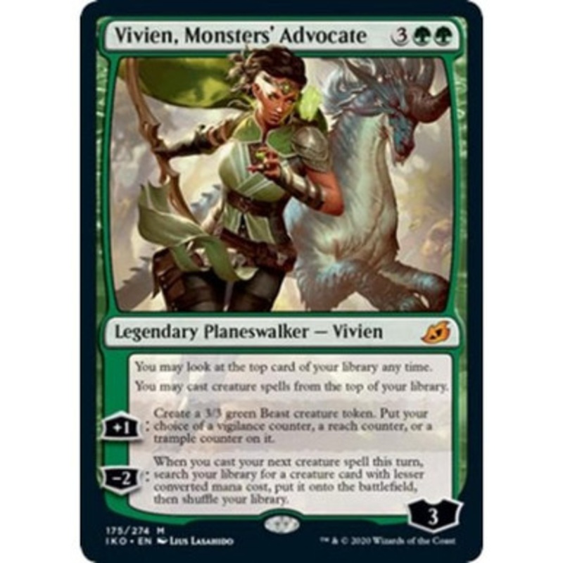 Vivien, Monsters' Advocate (foil) | Ikoria: Lair of Behemoths