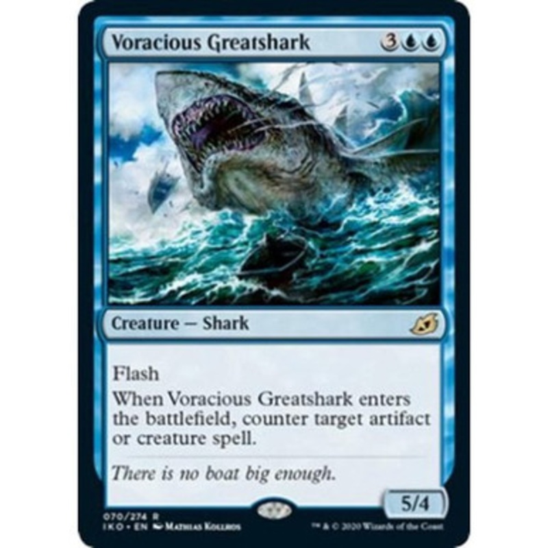Voracious Greatshark (foil) | Ikoria: Lair of Behemoths