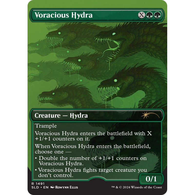 Voracious Hydra (Rainbow Foil) [Secret Lair Drop Series]