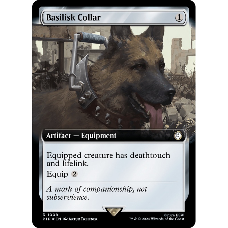 Basilisk Collar (Extended Art) (Surge Foil) [Fallout]