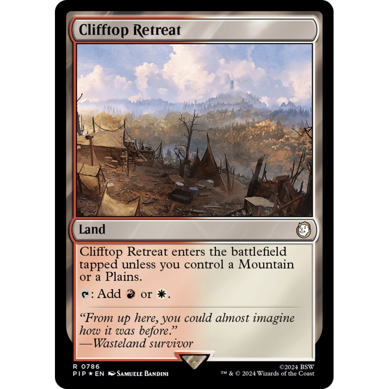 Clifftop Retreat (Surge Foil) [Fallout]
