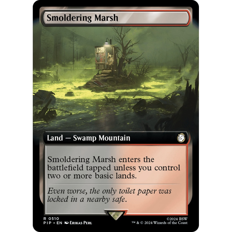 Smoldering Marsh (Extended Art) [Fallout]