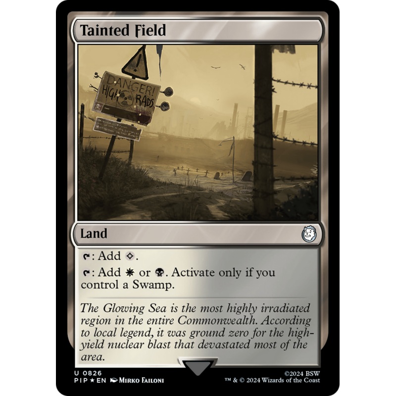 Tainted Field (Surge Foil) [Fallout]