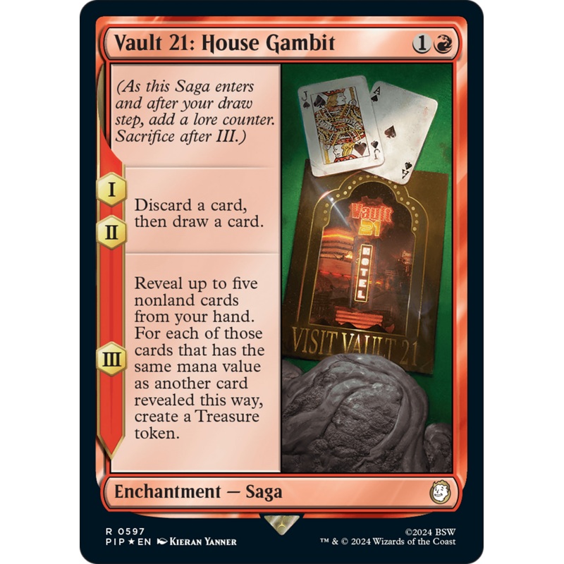 Vault 21: House Gambit (Surge Foil) [Fallout]