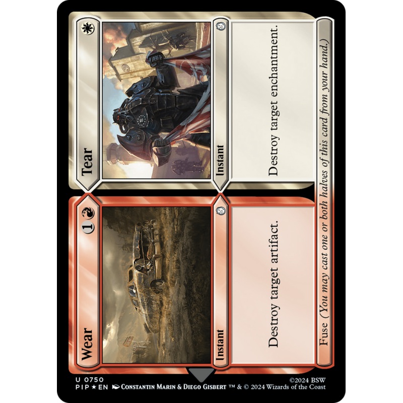 Wear // Tear (Surge Foil) [Fallout]