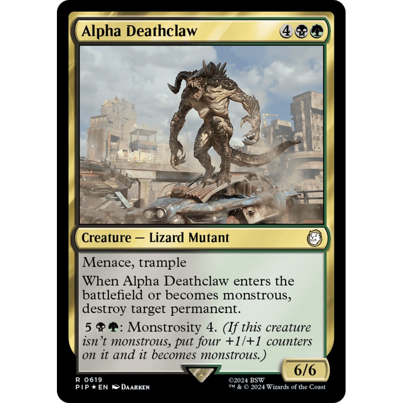 Alpha Deathclaw (Surge Foil) [Fallout]