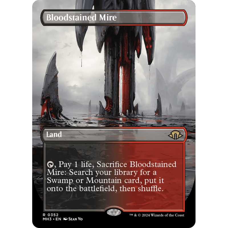 Bloodstained Mire (Borderless) [Modern Horizons 3]