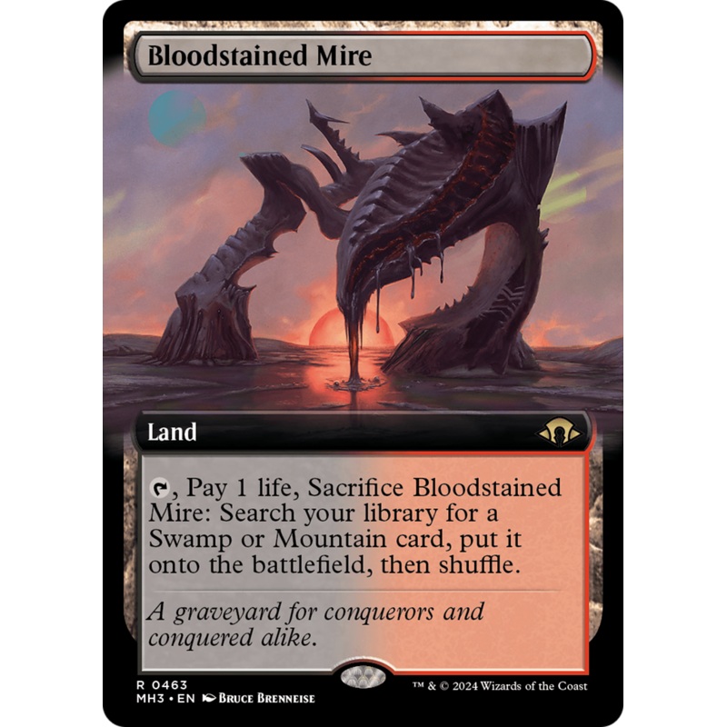 Bloodstained Mire (Extended Art) [Modern Horizons 3]