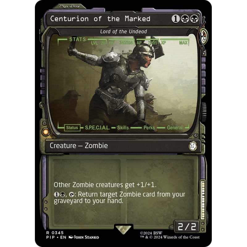 Centurion of the Marked - Lord of the Undead (Showcase) [Fallout]